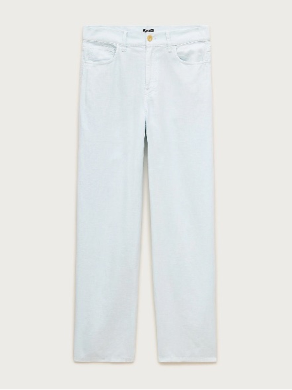 J.Crew new linen blend wide leg pants pale blue NWT